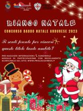 Locandina per i Babbo Natale in occasione del Natale 2023