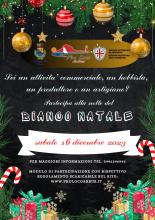 Locandina per l'evento Bianco Natale in occasione del Natale 2023